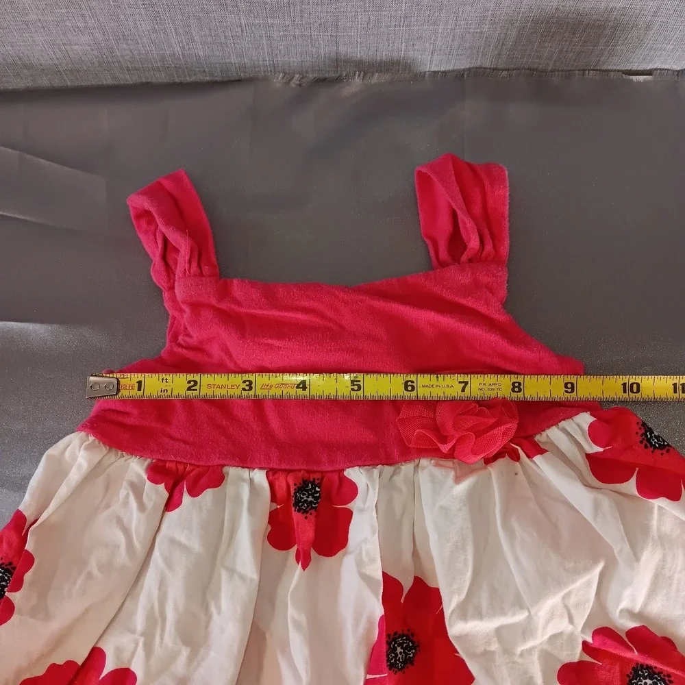 Koala Kids Girls Dress 2T Pink Floral Sleeveless Cotton Flower‎ Summer Toddler